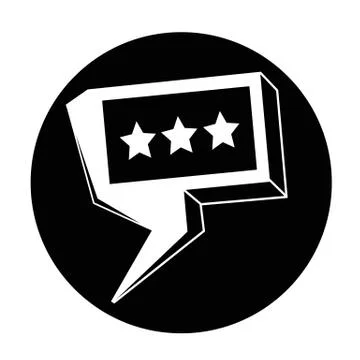 Speech bubble icon Illustrazione stock
