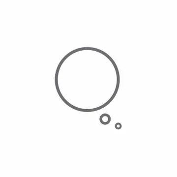 Speech bubble icon Stock Illustration