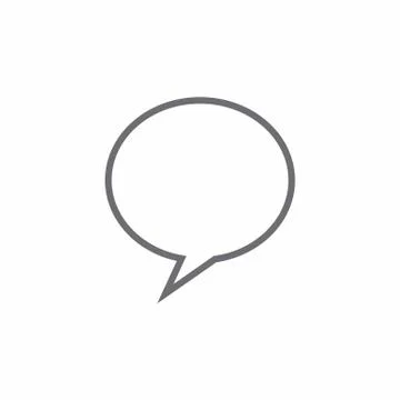 Speech bubble icon Stock Illustration