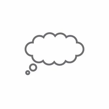 Speech bubble icon Stock Illustration