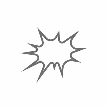Speech bubble icon Stock Illustration