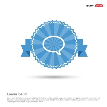 Speech bubble icon Stock Illustration