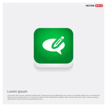 Speech bubble icon Stock Illustration