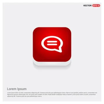 Speech bubble icon 스톡 일러스트