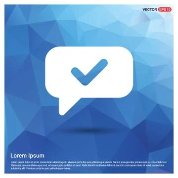 Speech bubble icon Illustrazione stock