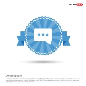 Speech bubble icon Illustrazione stock