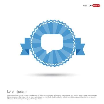 Speech bubble icon Stock Illustration