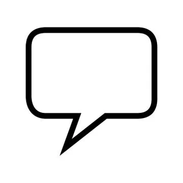Speech Bubble Icon Stock Illustration