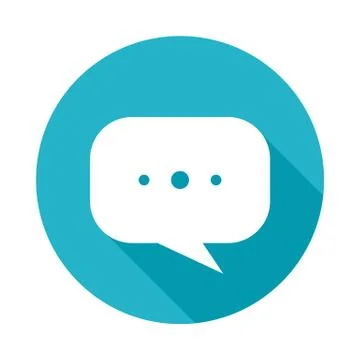 Speech Bubble Icon Stock Illustration