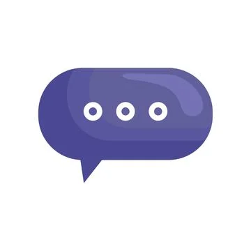 Speech bubble icon Stock Illustration