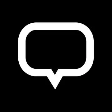 Speech bubble icon illustration design Illustrazione stock