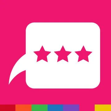 Speech bubble icon Illustration symbol design Illustrazione stock