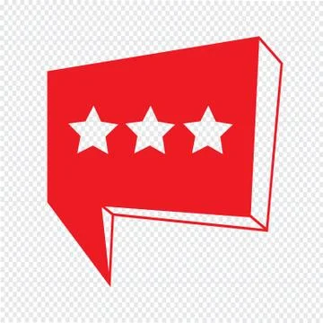 Speech bubble icon Illustration symbol design Stock Illustration