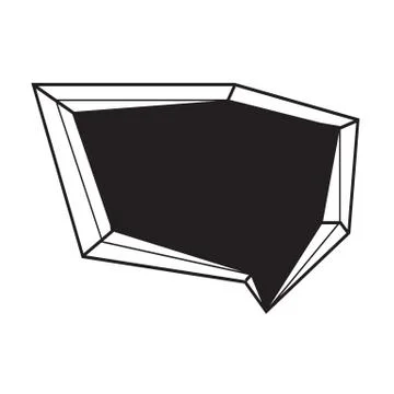 Speech bubble icon Illustration symbol design 스톡 일러스트