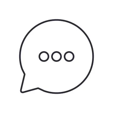 Speech bubble icon over white background 스톡 일러스트