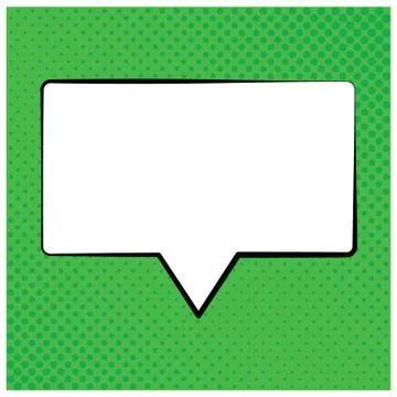 Speech bubble icon. retro comic bubble style. chat icon vector 스톡 일러스트