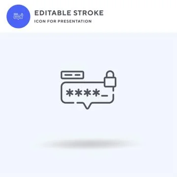 Speech Bubble icon vector, filled flat sign, solid pictogram isolated on white イラスト素材