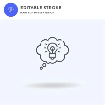 Speech Bubble icon vector, filled flat sign, solid pictogram isolated on white Stock Illustration