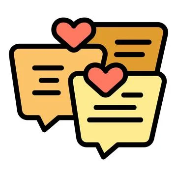 Speech bubble icon vector flat イラスト素材