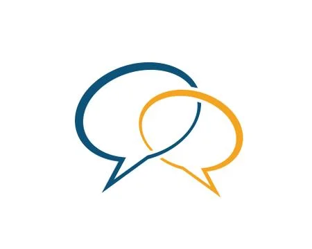 Speech bubble icon vector illustration Stock Illustration