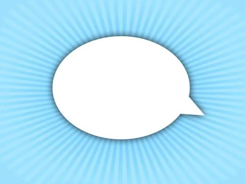Speech bubble Stock Illustration