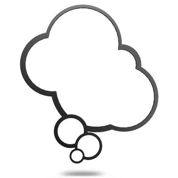Speech bubble Illustrazione stock