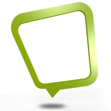Speech bubble Illustrazione stock