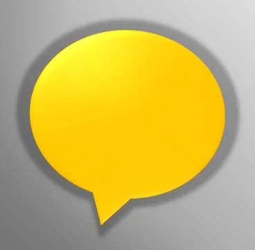 Speech bubble Stock Illustration