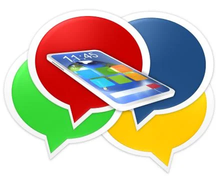 Speech bubble Stock Illustration