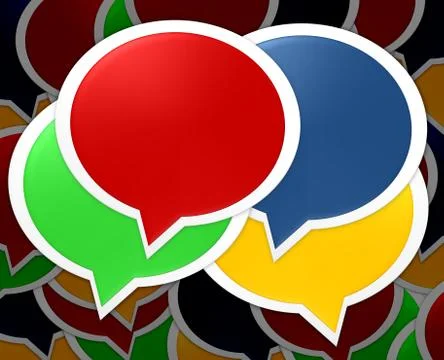 Speech bubble Stock Illustration