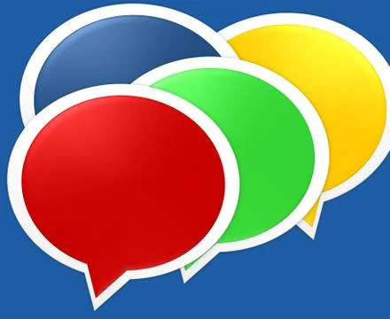 Speech bubble Stock Illustration