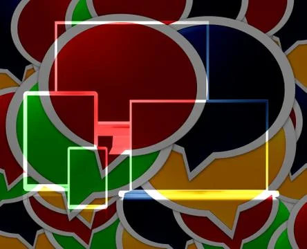 Speech bubble Stock Illustration