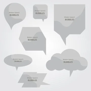 Speech bubble Stock Illustration