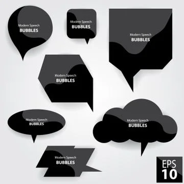 Speech bubble Stock Illustration