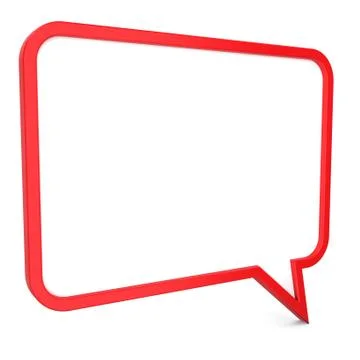 Speech bubble Stock-Illustration