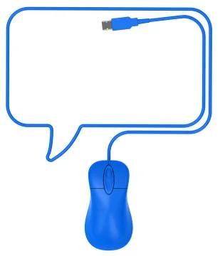 The speech bubble Stock Illustration