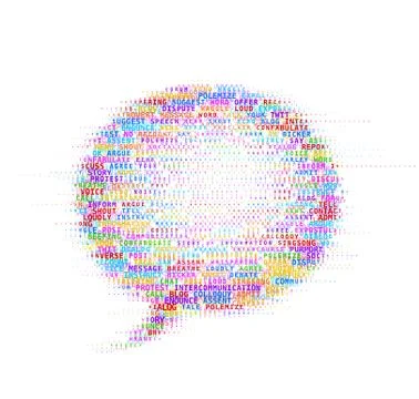 Speech bubble 库存插图