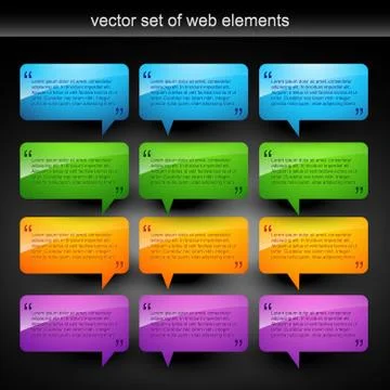 Speech bubble Illustrazione stock