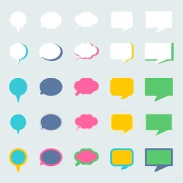 SPEECH BUBBLE Stock Illustration