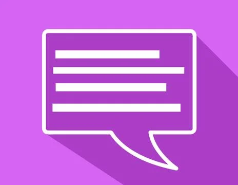 Speech bubble Stock Illustration