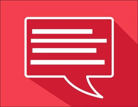 Speech bubble Stock Illustration