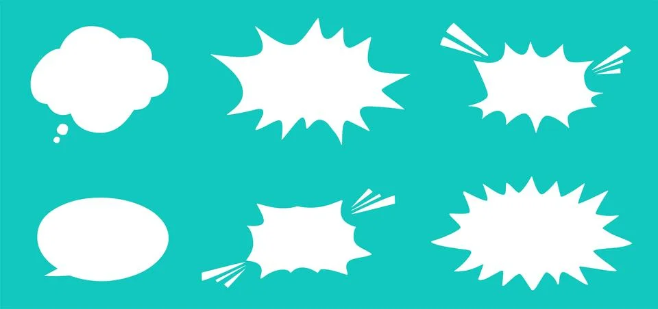 Speech bubble Stock Illustration