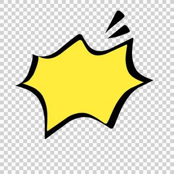 Speech bubble illustration Stock Illustration