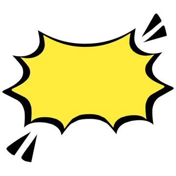 Speech bubble illustration Stock Illustration