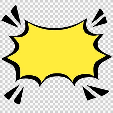 Speech bubble illustration Stock Illustration