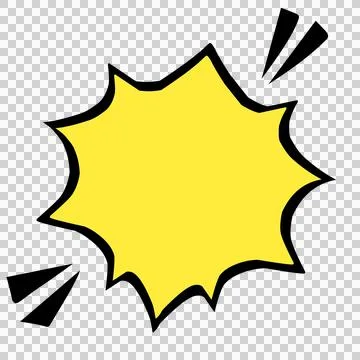 Speech bubble illustration Stock Illustration