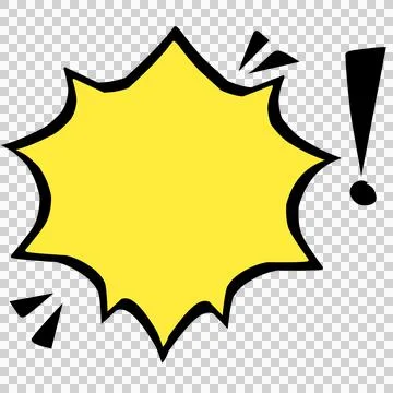 Speech bubble illustration Stock Illustration