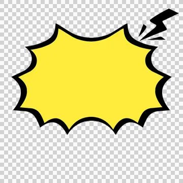 Speech bubble illustration Stock Illustration