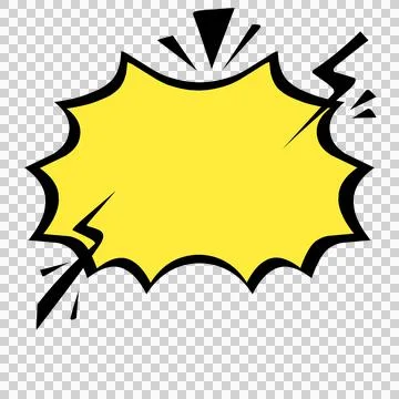 Speech bubble illustration Stock Illustration