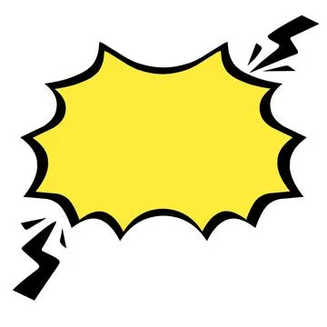 Speech bubble illustration Stock Illustration